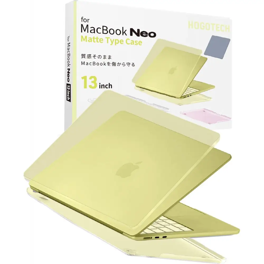 【堺市企画】Macbook カバー Neo13inch シトラス HOGOTECH
