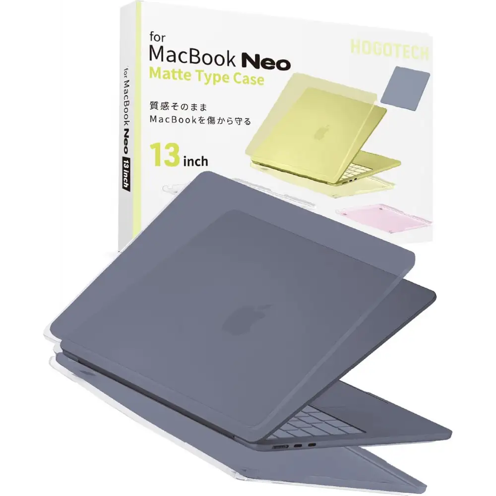 【堺市企画】Macbook カバー Neo13inch インディゴ HOGOTECH