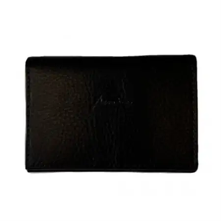 Pata card case 薄型レザーカードケース ブラック【1774104】