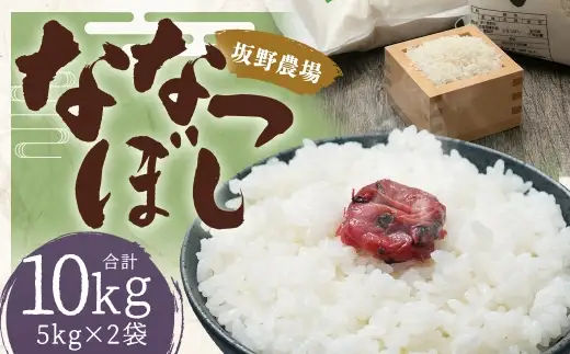 【 令和8年産 】 らんこし米 ななつぼし 約10kg （ 約5kg × 2袋 ） お米 米 こめ コメ 白米 白飯 飯 ご飯 おにぎり 精米 ブランド米 国産 北海道産 【 2026年10月上旬発送開始予定 】