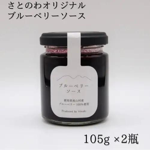 ブルーベリーソース＊１０５ｇ × ２瓶