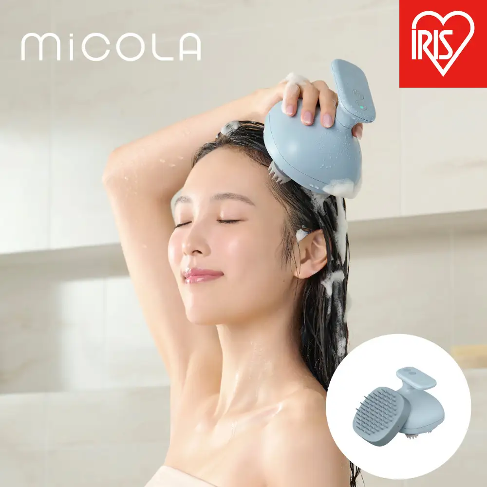 ヘアケアヘッドスパ HSL-M01-A ブルー