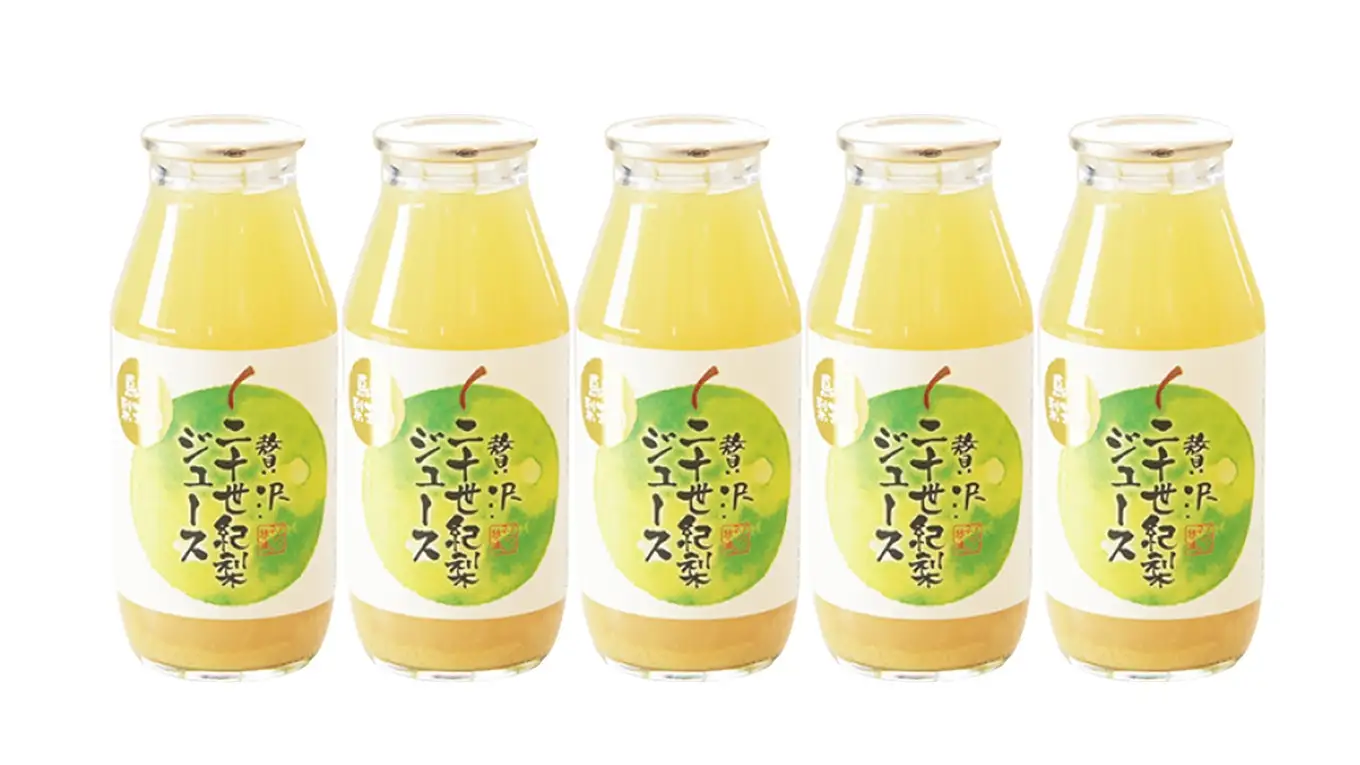 149MZ.贅沢二十世紀梨ジュース180ml×5本セット
