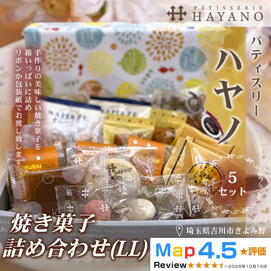 099-002　焼き菓子詰め合わせ（LL）５セットYSKBV100