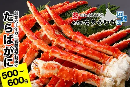たらばがにの脚500～600g×1肩 A-25029