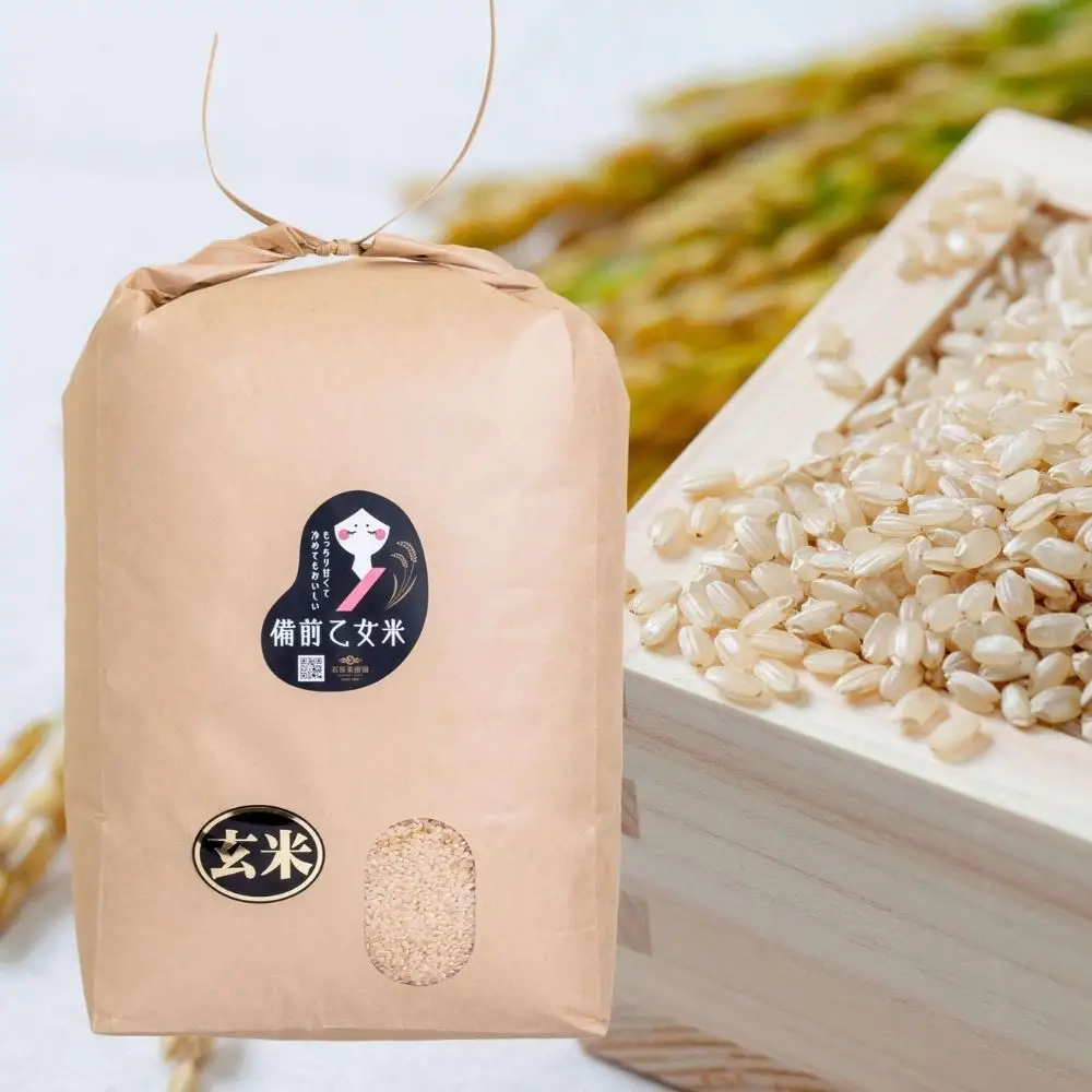 令和8年産 新米 先行予約 備前乙女米 玄米10kg×1袋 岡山県産 【ishk045-01】