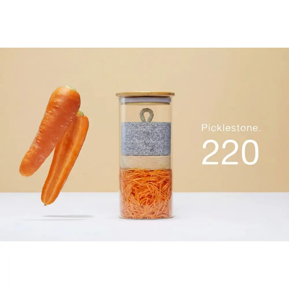 庵治石の漬物ポット Picklestone220