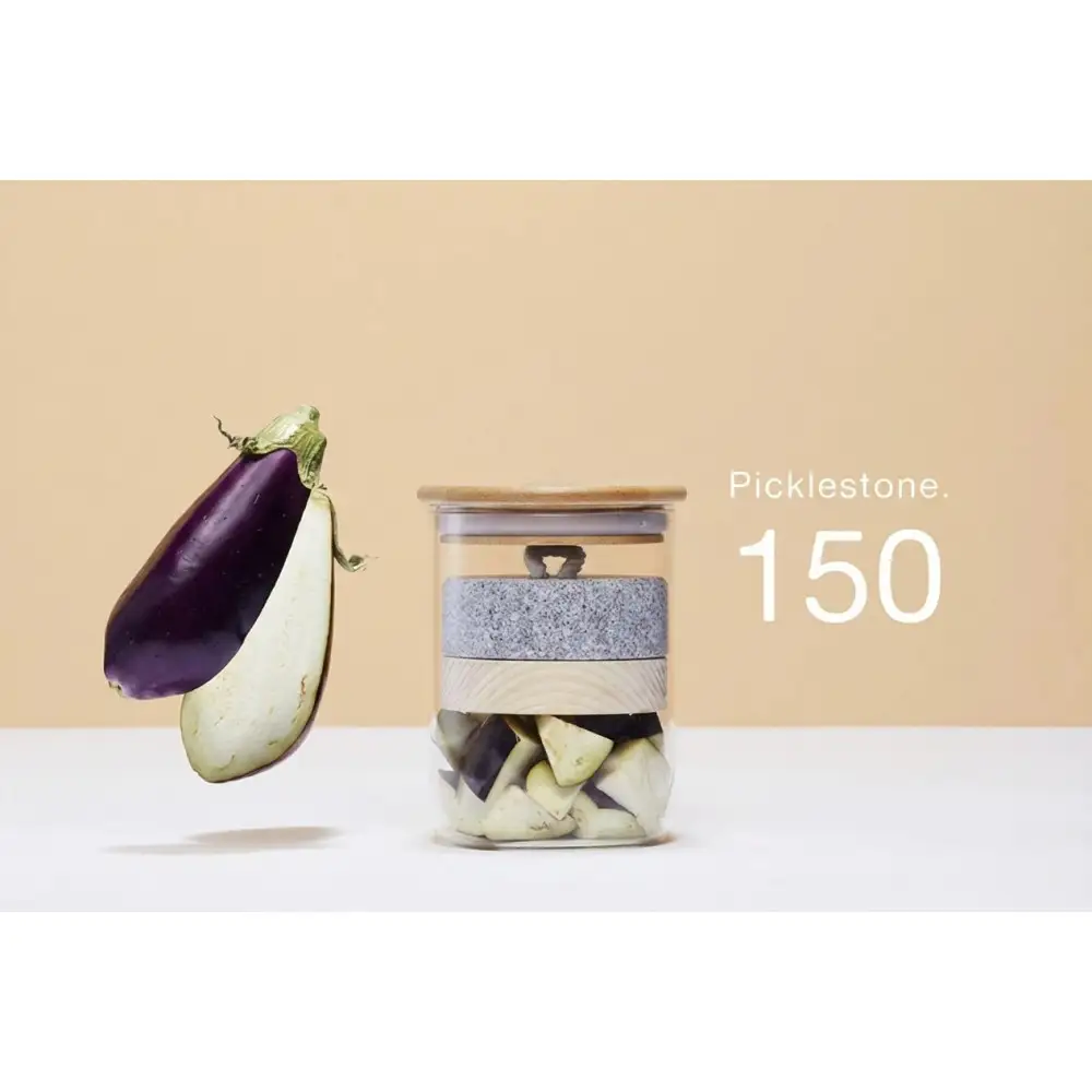 庵治石の漬物ポット Picklestone150