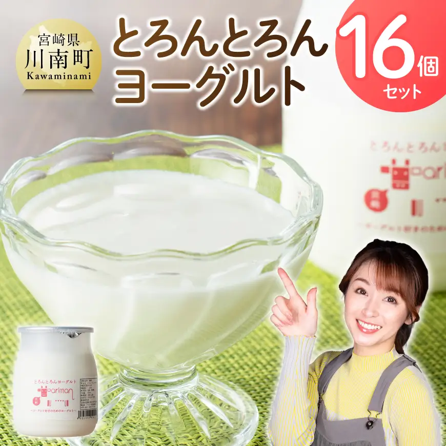 とろんとろんヨーグルト16個セット【 トロントロンヨーグルト トロントロン アリマン 乳製品 乳 加工品 牛乳 ヨーグルト 乳 】 