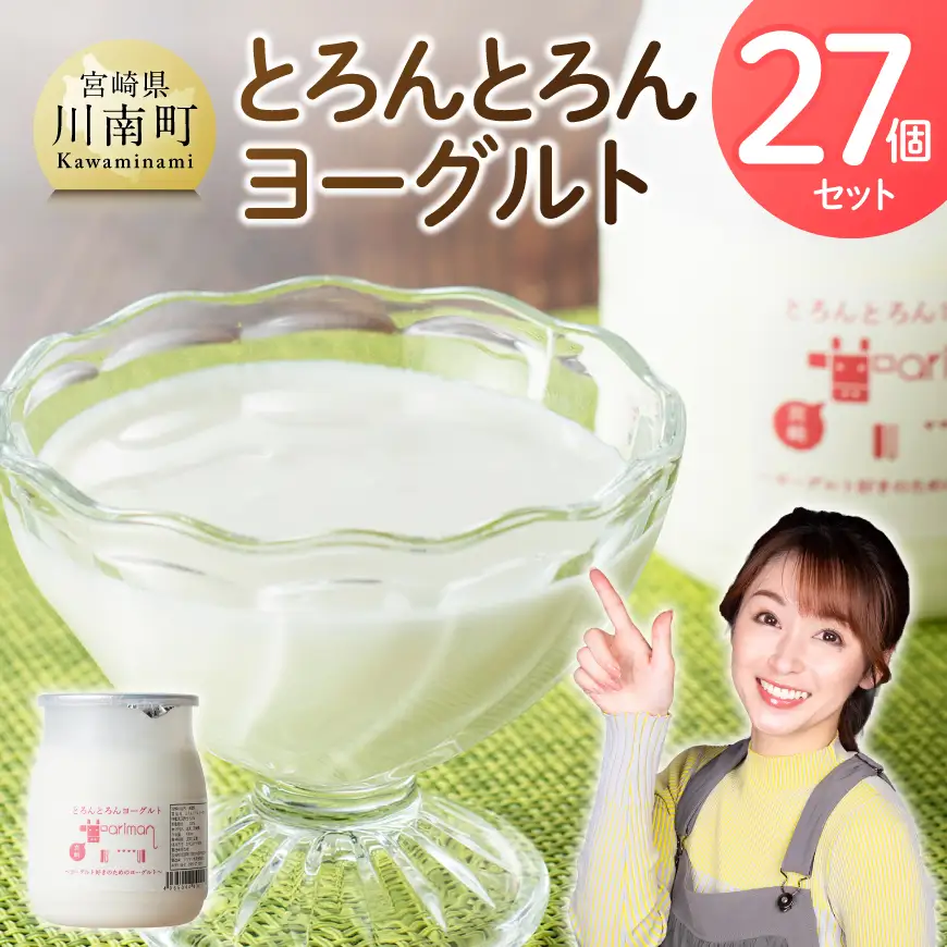 とろんとろんヨーグルト27個セット【 トロントロンヨーグルト トロントロン アリマン 乳製品 乳 加工品 牛乳 ヨーグルト 乳 】 