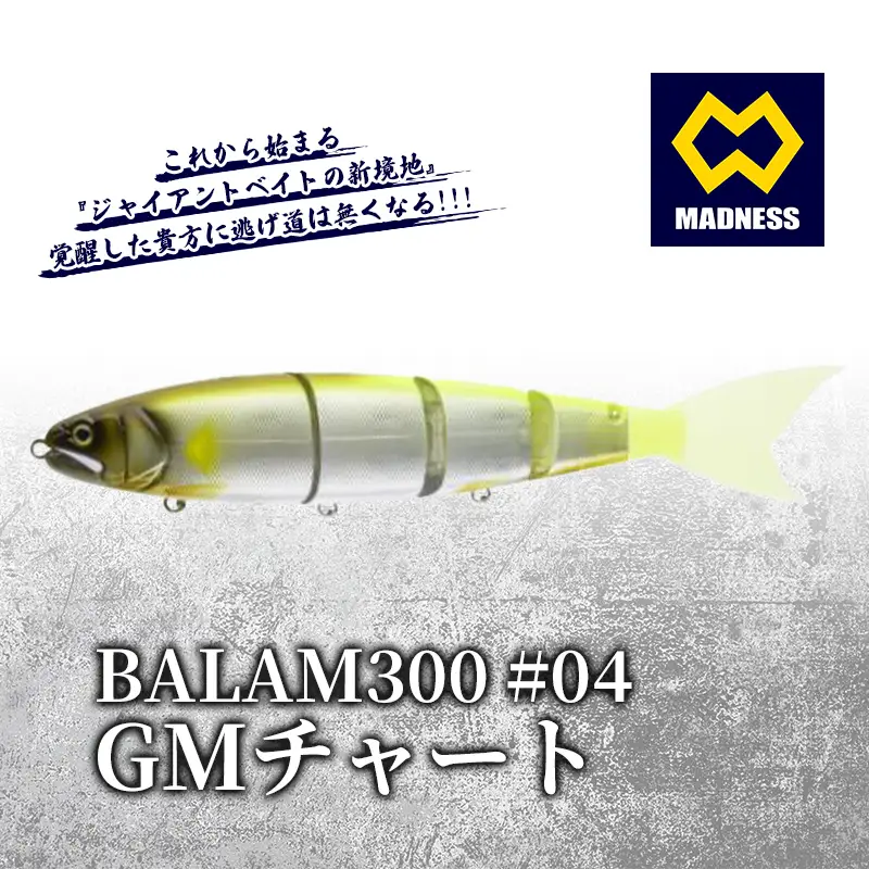 BALAM300 #04 バラム GMチャート〈マドネス、ビックベイト