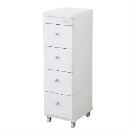 隙間収納ワゴン　幅25cm×奥行29cm　RSW-2529W【1780732】
