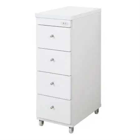 隙間収納ワゴン　幅30cm×奥行44cm　RSW-3044W【1780771】
