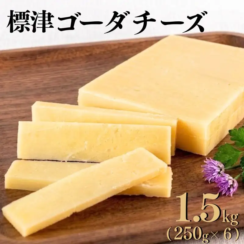 ゴーダチーズ 250g×6個 北海道産チーズ 【AE】
