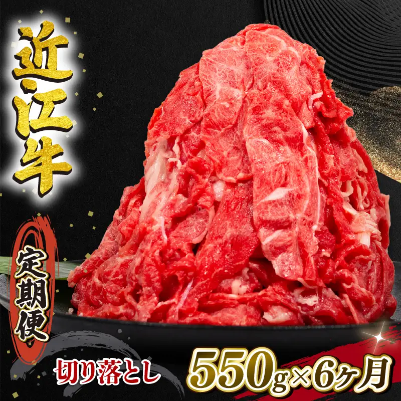 【6ヶ月定期便】E502 切落し 550g