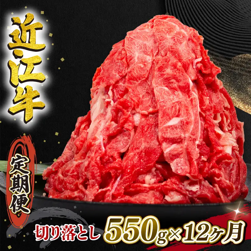 【12ヶ月定期便】E502 切落し 550g