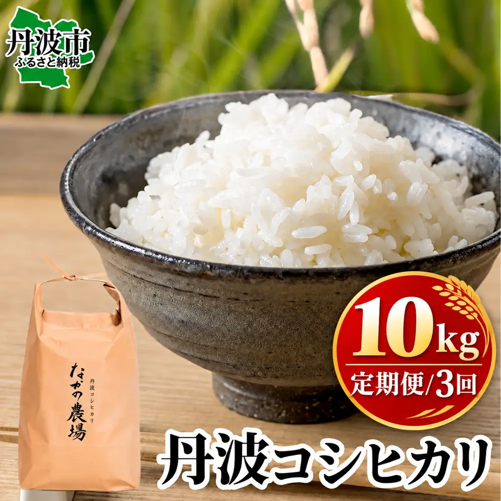 【全3回定期便】コシヒカリ 白米 10kg 令和8年産 コシヒカリ