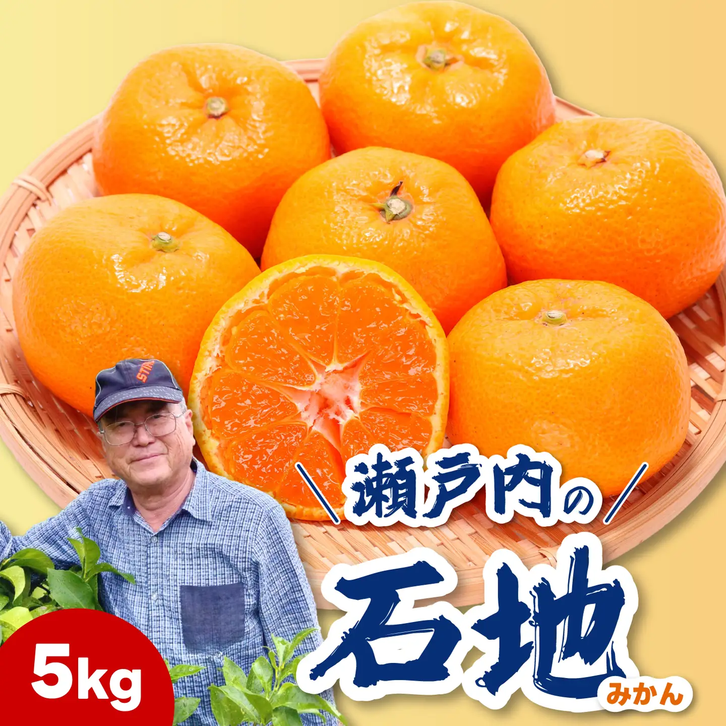 【先行受付】石地みかん5kg 2026年12月発送予定 柑橘 ミカン 果物 くだもの フルーツ 瀬戸内 251023