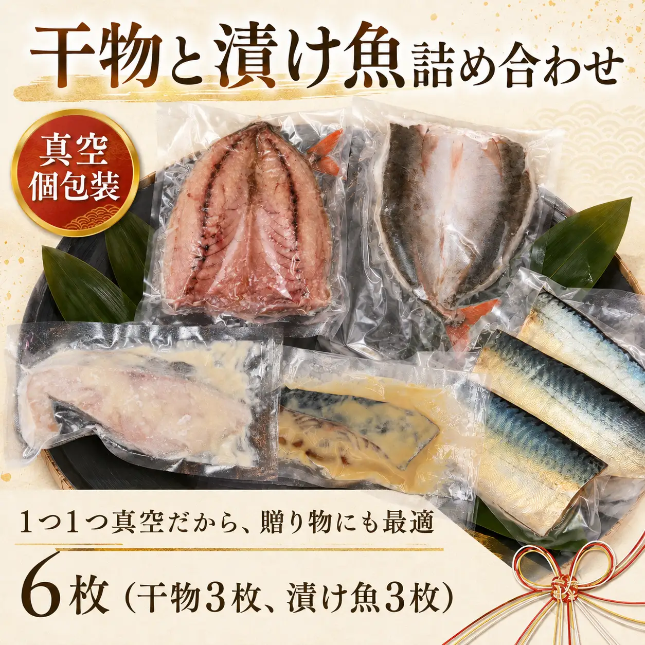 干物 漬魚 詰め合わせ 6枚 ひもの 干物