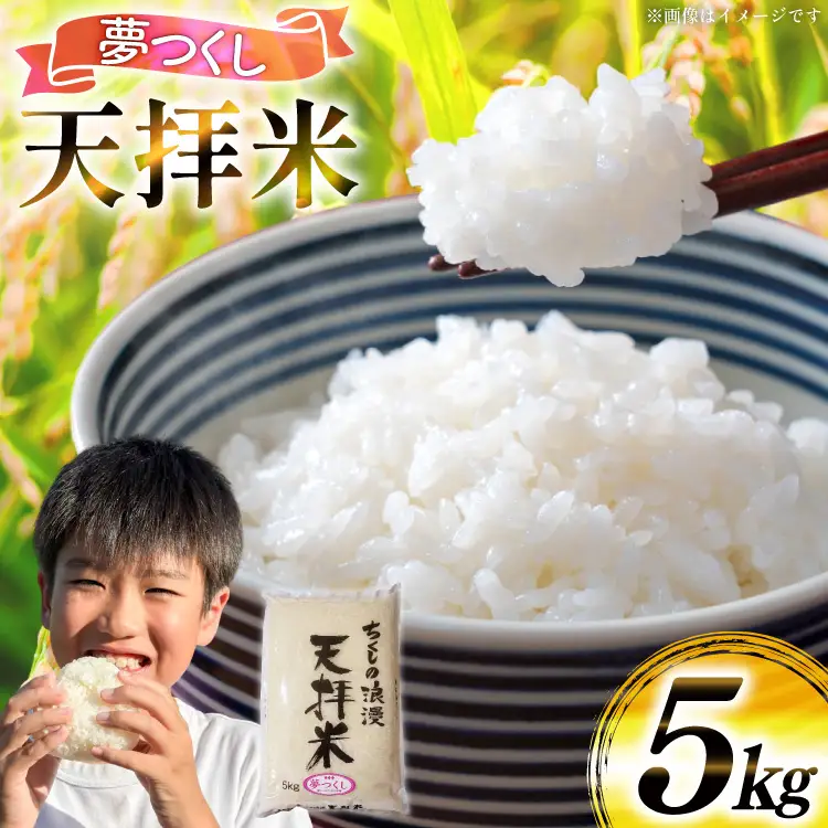 米 令和8年産 夢つくし 天拝米 5kg