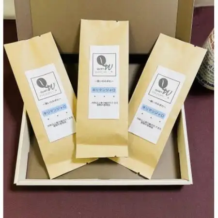 直火自家焙煎　キリマンジャロ 100g(豆) x 3つ【1785350】