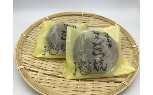 A901富士川町産柚子を使用！柚子入りどら焼き(10個入り）