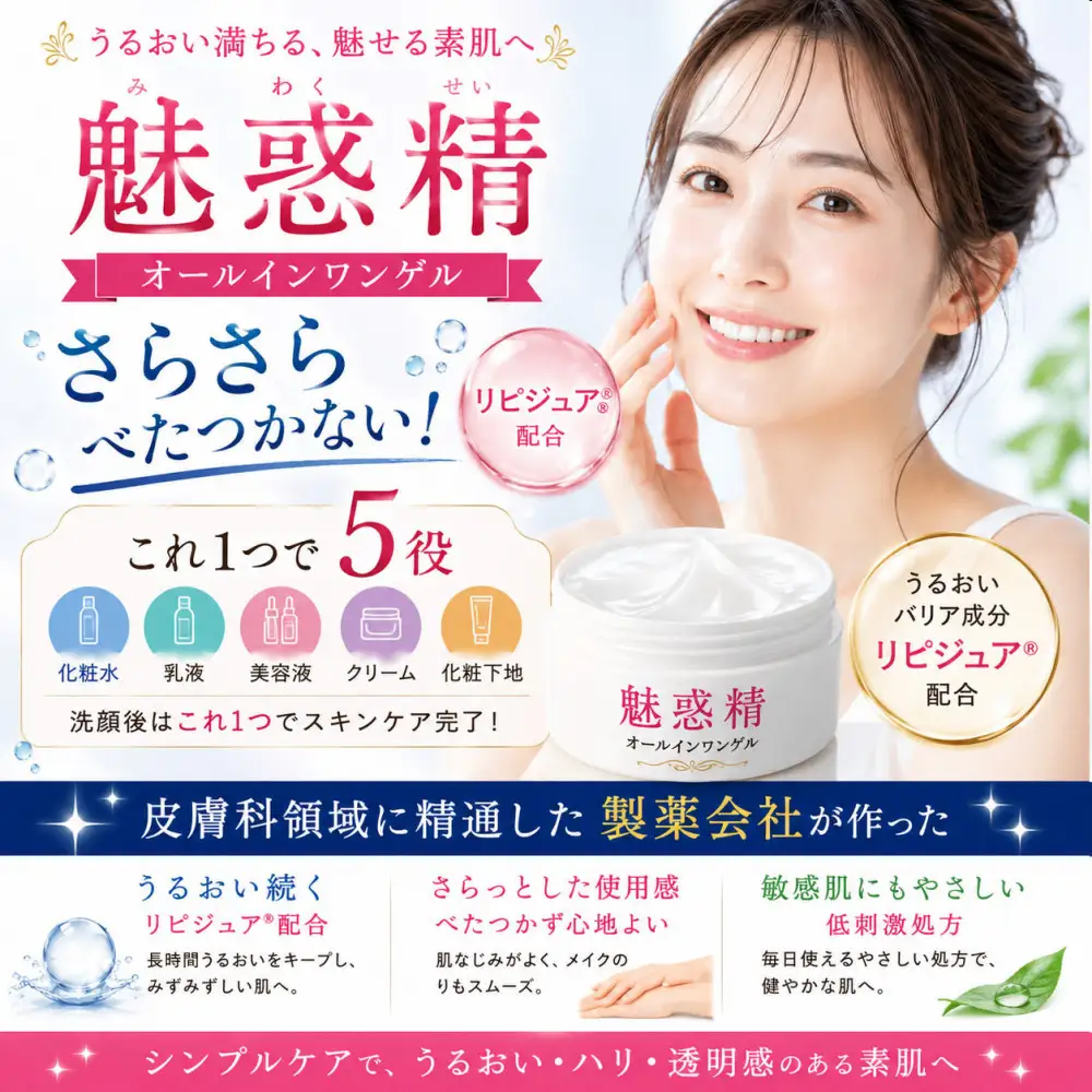 魅惑精モイスチャーゲル 120g