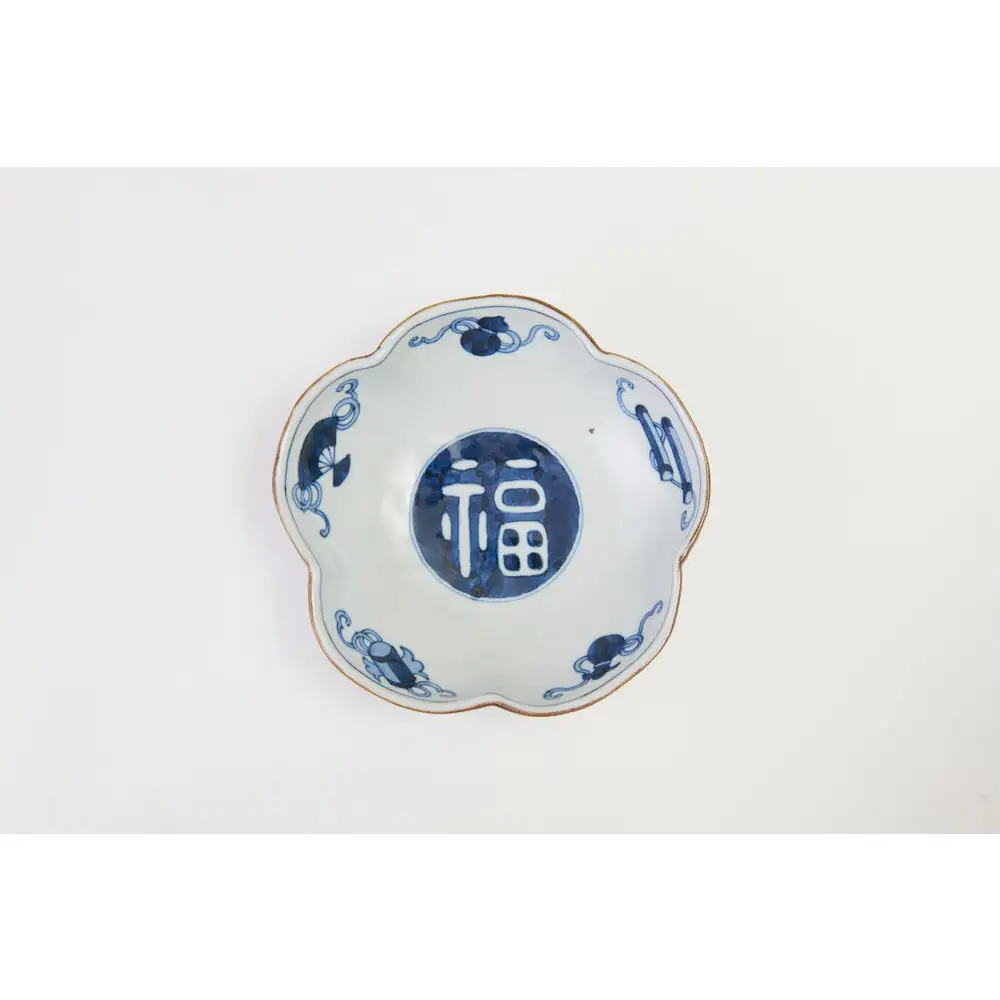 6寸梅型鉢　宝文