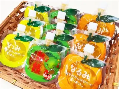 みかんゼリー 果肉入り 贅沢3種詰め合わせ 10個 化粧箱なし ゼリー【kmkn0067】