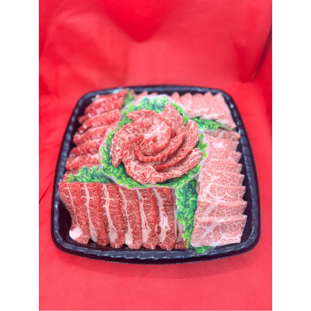 群馬県産上州牛モモ・カタ・バラ肉焼肉セット 500g