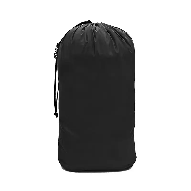 【ブラック】oxtos(オクトス) 透湿防水 スタッフバッグ 12L オーバル バッグ