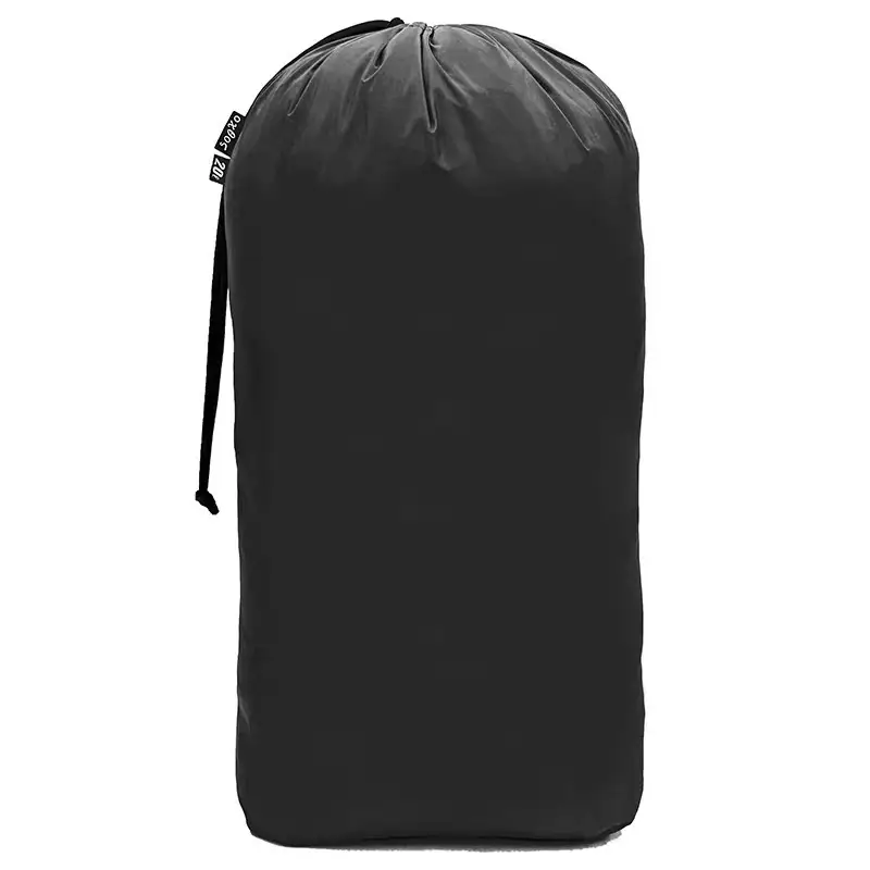 【ブラック】oxtos(オクトス) 透湿防水 スタッフバッグ 20L オーバル バッグ