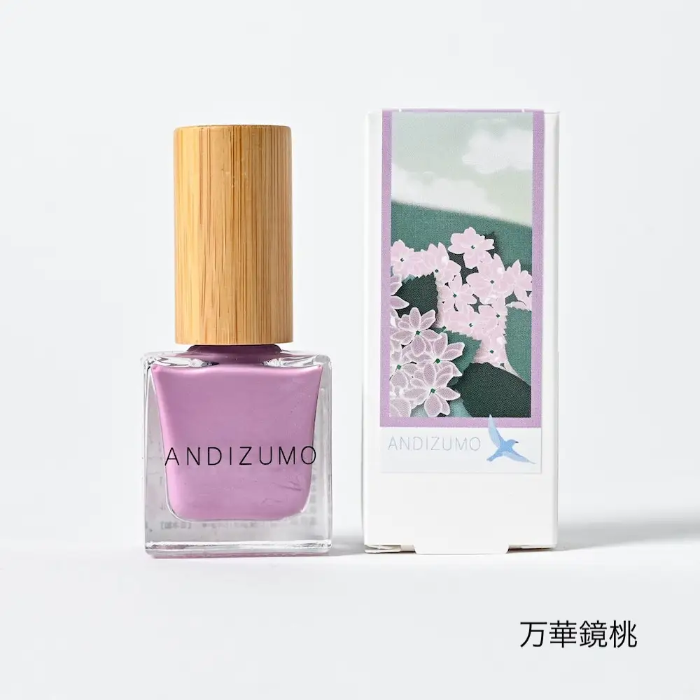 ANDIZUMOネイルカラー万華鏡桃　ギフトBOX付き