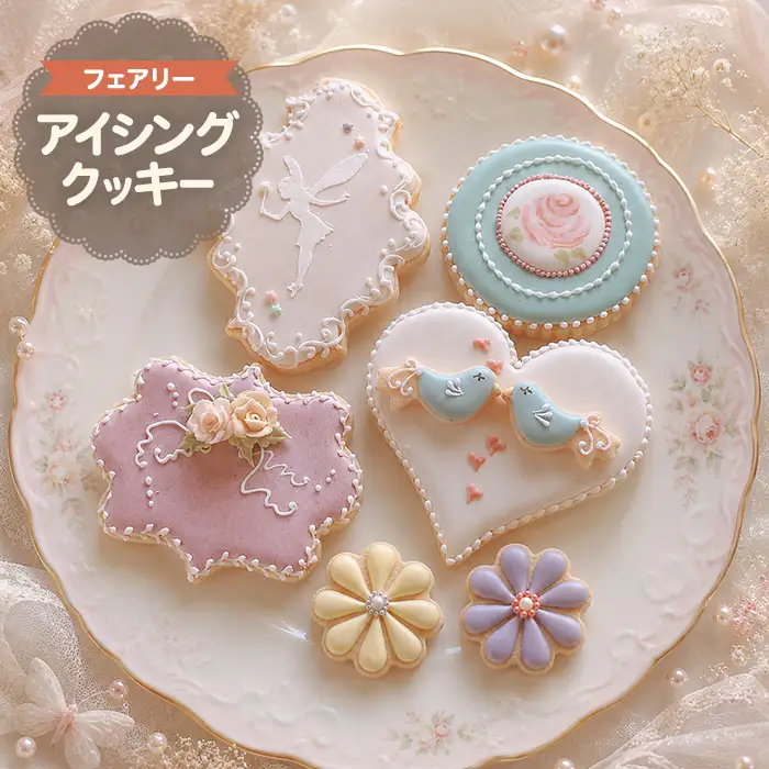 アイシングクッキー フェアリー 6枚 お菓子 スイーツ 焼き菓子 縡の和