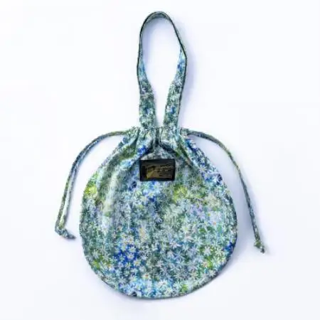 【ezu】white flowers circle bag 白い花【1742148】