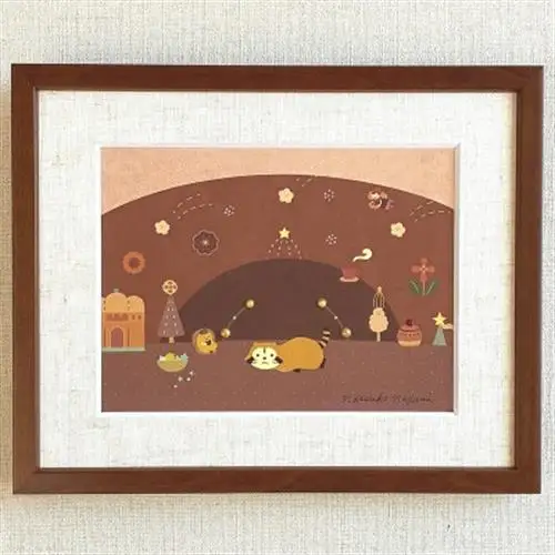 あらいぐまラスカル　アートプリントDECO　【Chocolate】【1780377】
