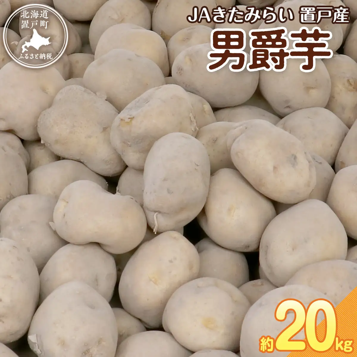 ＪＡきたみらい男爵芋 約20kgOTC009