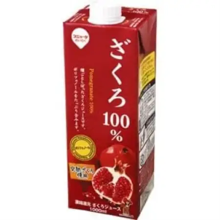 スジャータめいらく　ざくろ100%　1000ml　6本セット【1786706】