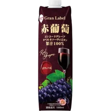 スジャータめいらく　赤葡萄　100%　1000ml　6本セット【1786707】