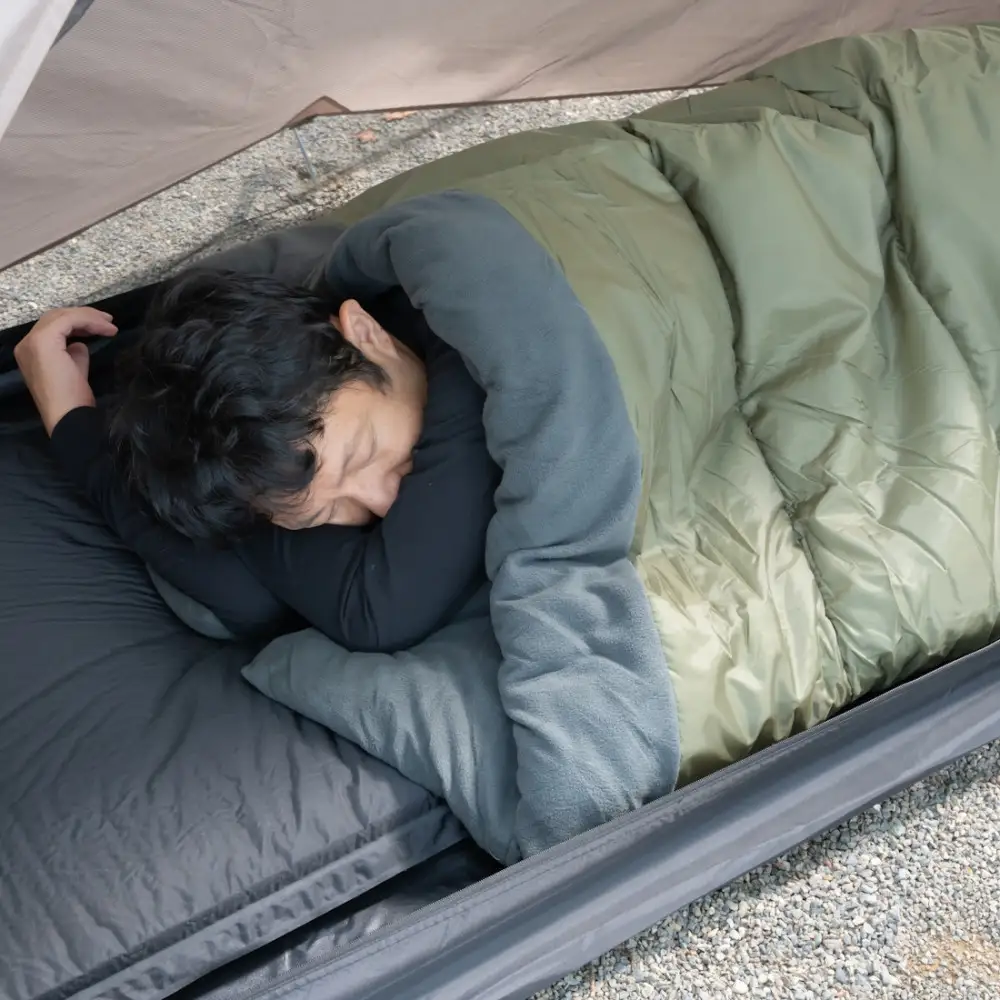 シュラフ寝袋 アルペンアウトドアーズ/快適温度-5度以上