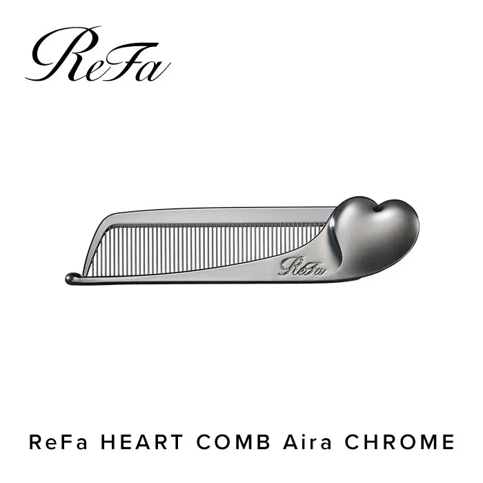ReFa HEART COMB Aira CHROME