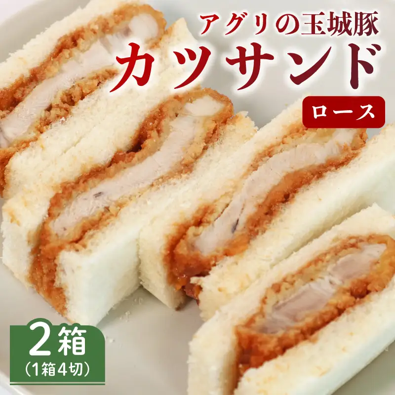 ロース カツサンド アグリ玉城豚 ロースカツ サンドイッチ サンドウィッチ 三重県 伊勢市 (2279)