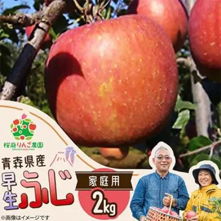 早生ふじ家庭用2kg【1789812】