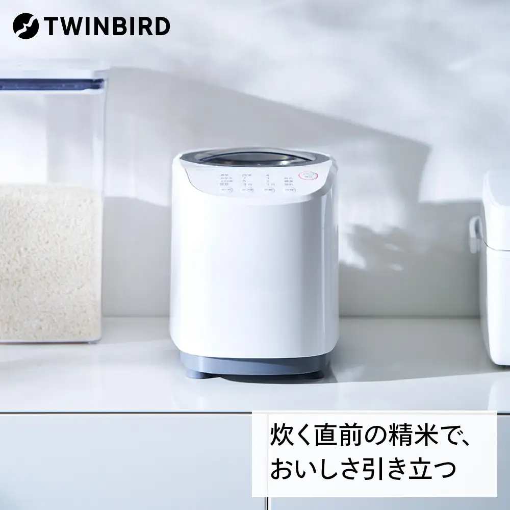 4合精米器 ホワイト(MR-E522W)
