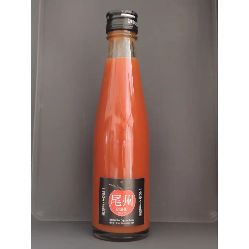 [15-92] 特濃！尾州トマトの100%トマトジュース200ml×5本セット