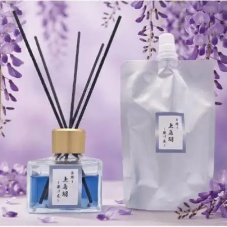 京便り　上鳥羽　～藤の花～(本体+詰め替え用セット)【配送不可地域：沖縄県】【1778288】
