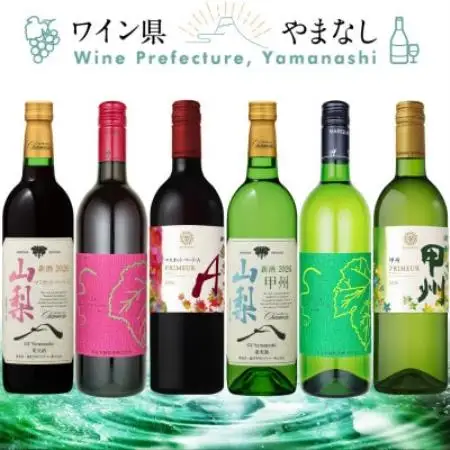 山梨の新酒 2026 飲み比べ 6本セット【配送不可地域：離島】【1661965】
