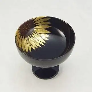 【象彦】十二ヶ月冷酒杯（向日葵・8月）