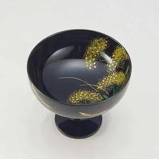 【象彦】十二ヶ月冷酒杯（女郎花・10月）