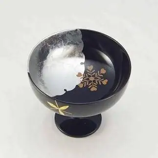 【象彦】十二ヶ月冷酒杯（雪華・12月）